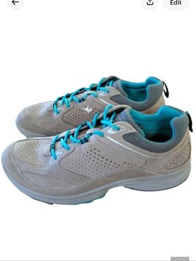 Ecco Performance Gray Walking Shoes Sneakers Size 37